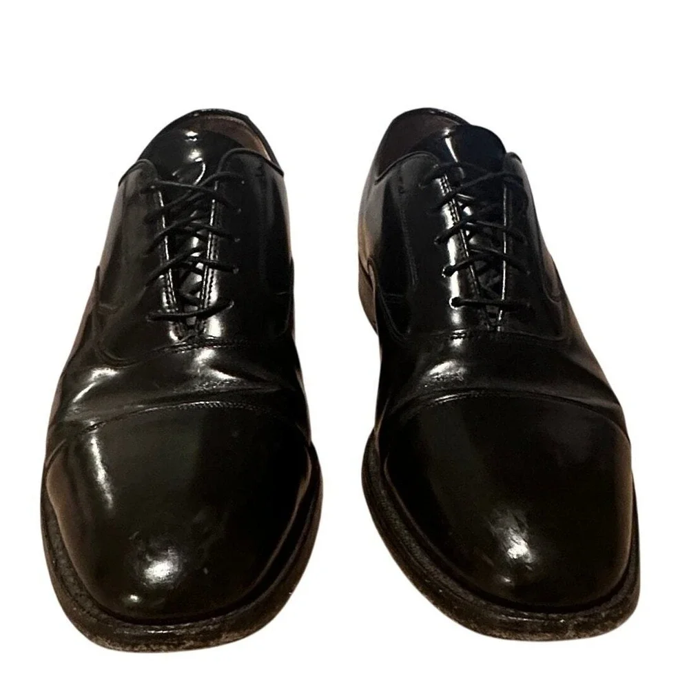 Johnston & Murphy Melton Cap Toe Oxford Mens Size 9.5 Formal Business Work Shoes